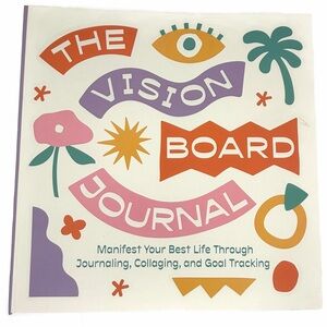 The Vision Board Journal - Colorful Goal Planner